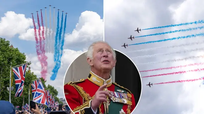 Here's how to watch the King's coronation flypast