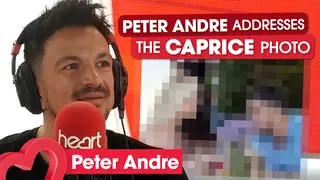 Peter Andre has opened up about those pictures with Caprice