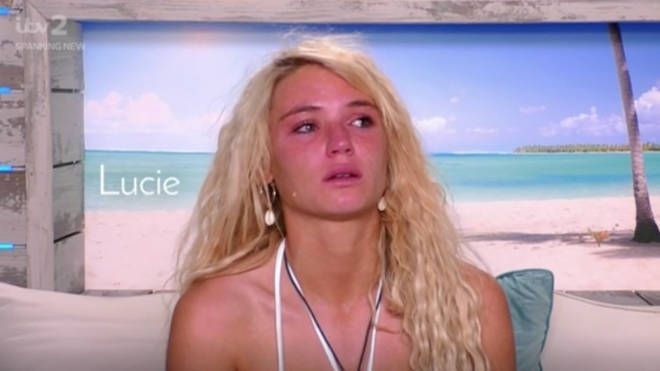 Lucie was left in tears as she said goodbye to Joe