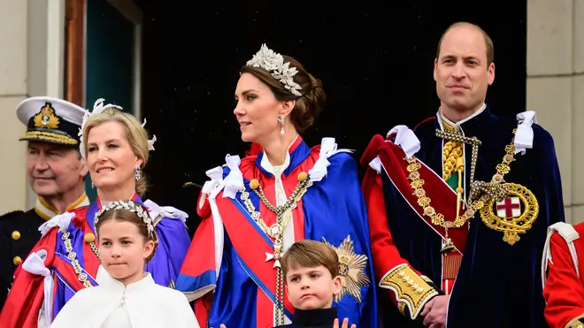 Prince Louis kept the crowds entertained