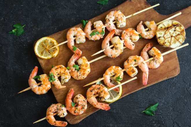 The hack means you can peel prawns in seconds