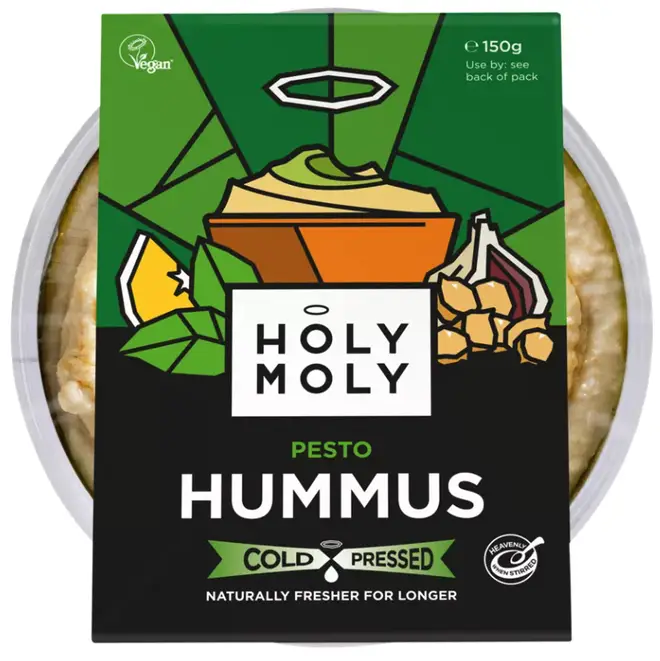 Holy Moly pesto Hummus