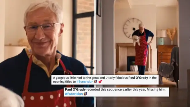 Paul O'Grady's Eurovision cameo leaves viewers in tears