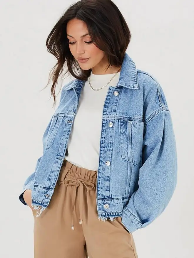 Michelle Keegan denim jacket