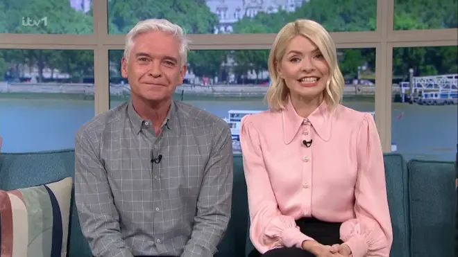 Holly Willoughby and Phillip Schofield present This Morning together