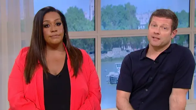 Alison Hammond and Dermot O'Leary paid tribute to Phillip Schofield during Monday's This Morning