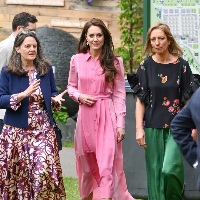 The Princess of Wales arrives at the 2023 Chelsea Flower Show