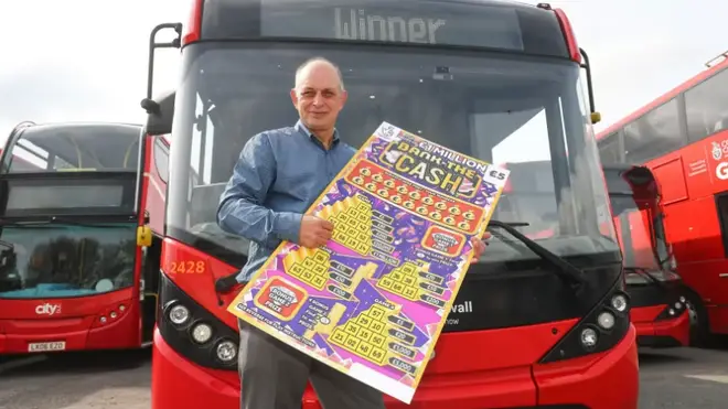 Bus driver Steve won £1million on a scratchcard