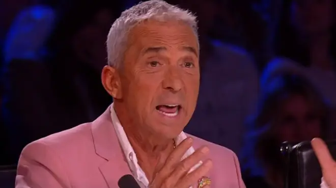 Bruno Tonioli appeared unaware that his comment had been picked up on his microphone