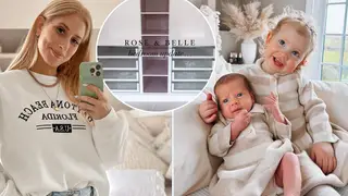 Stacey Solomon shares her girls' stylish bedroom update with fans.