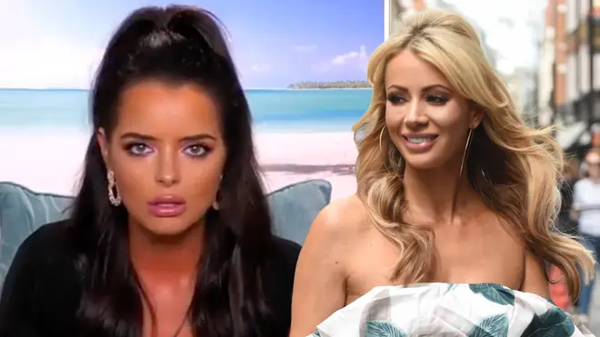 Former Love Island star Olivia Attwood hinted that model friend Maura Higgins may not be telling the truth.