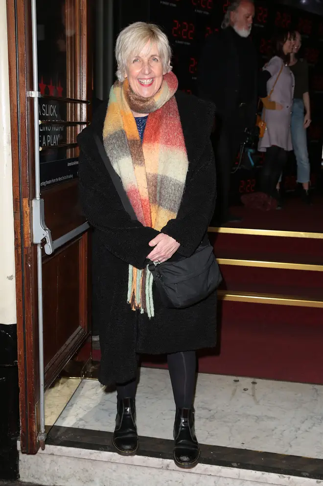 Julie Hesmondhalgh attending the 2: 22 A Ghost Story Press Night at The Lyric Theatre