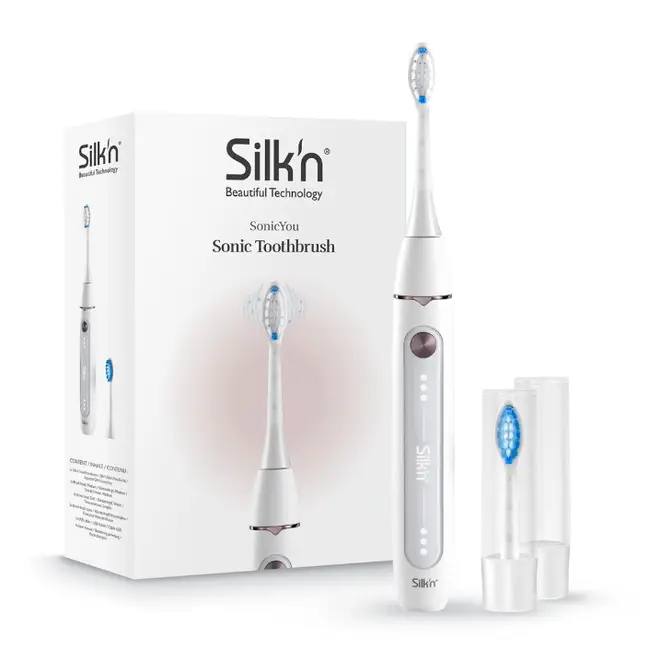 With its sonic vibration technology, the SonicYou Electric Toothbrush tackles plaque and impurities more effectively than a manual toothbrush to ensure a brilliant smile