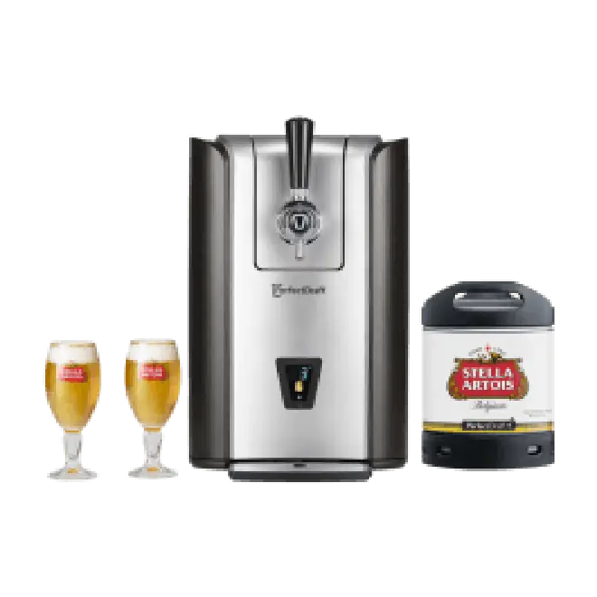 Dad can bring the pub to the house with the PerfectDraft Pro Stella Artois Starter Bundle