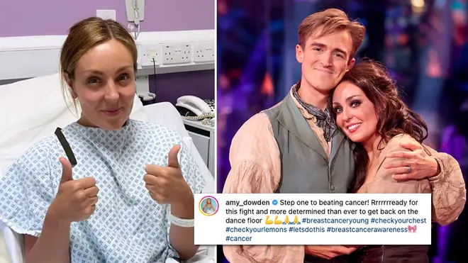 Amy Dowden has opened up about her cancer treatment