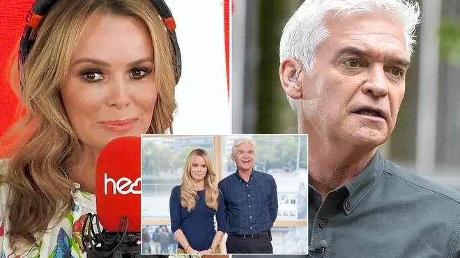 Amanda Holden tried to make amends with Phillip Schofield