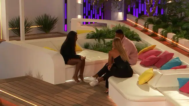 There was an intense showdown between Yewande, Danny and Arabella