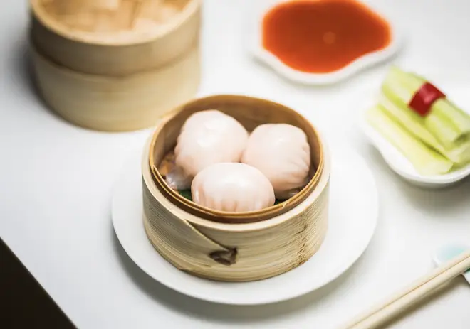 There's plenty to choose from at the asian restaurant, with dim sum galore