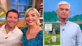 Holly Willoughby has praised James Martin's wine brand