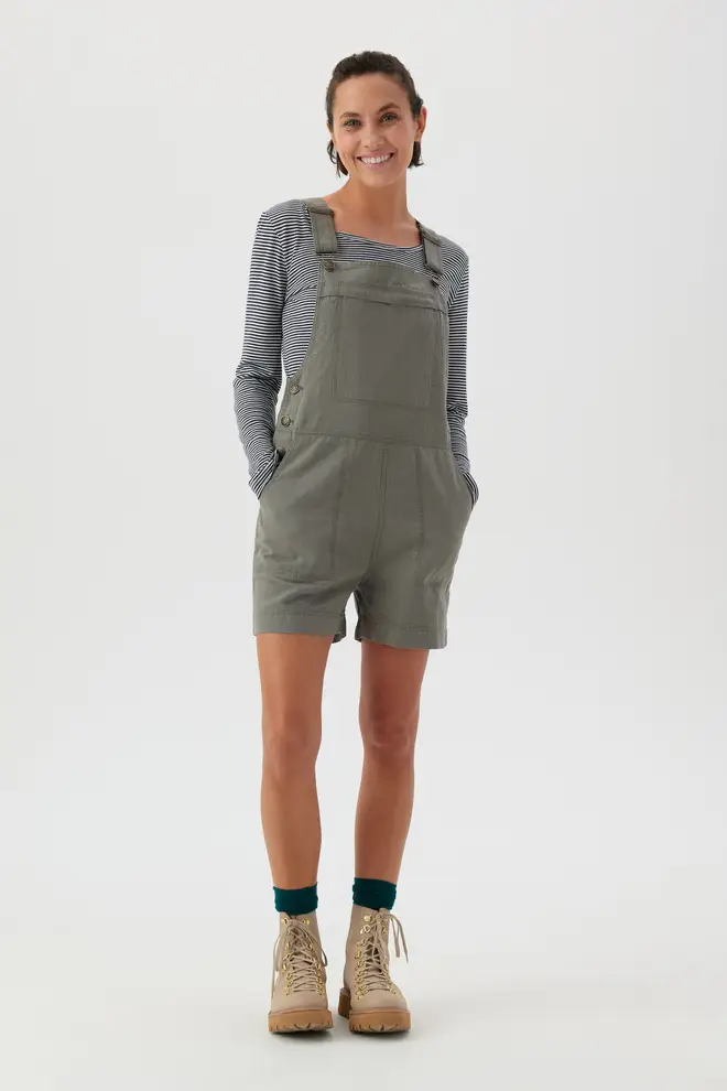 BAM Olive green dungarees