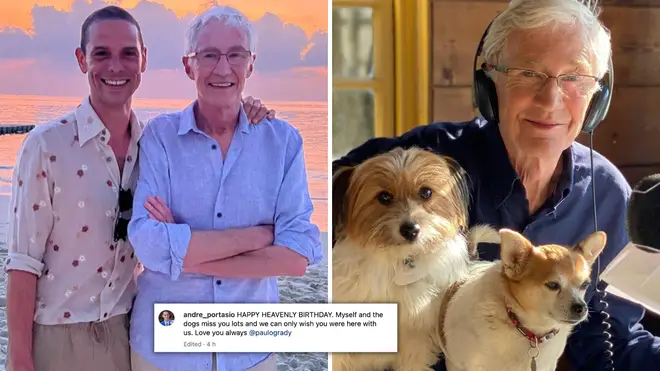 Paul O'Grady's husband says 'the dogs miss him' in emotional birthday tribute