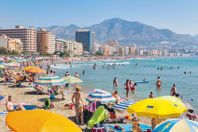 The rule is being enforced in all Spanish territories, including Majorca, Ibiza, Magaluf, Benidorm, Barcelona, and Tenerife.