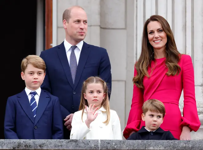 The Prince and Princess of Wales are expected to bring their children, Prince George, Princess Charlotte and Prince Louis, to the Trooping the Colour flypast