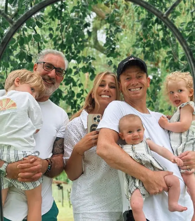 Stacey Solomon has shared photos of her family