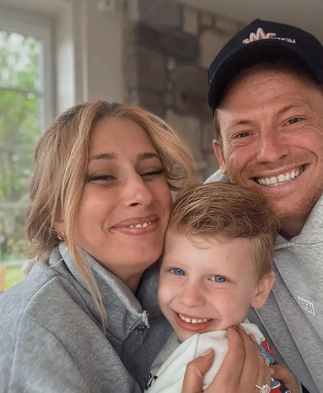 Stacey Solomon and Joe Swash have a blended family