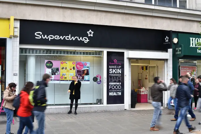 There are over 800 Superdrug branches in the UK