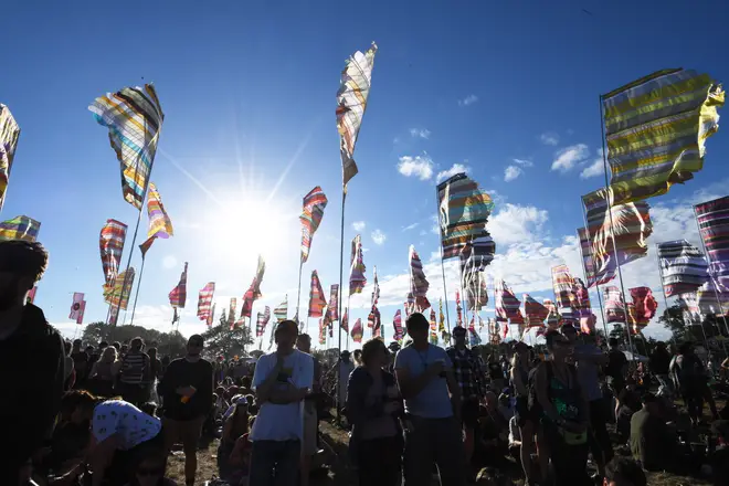 Glastonbury attendees will be treated to very hot weather this weekend