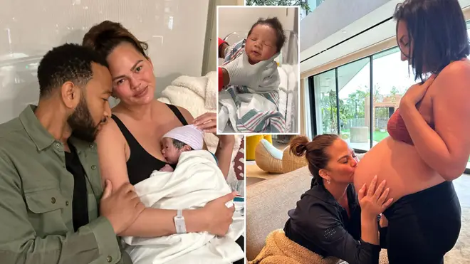 Chrissy Teigen and John Legend welcome surprise baby boy