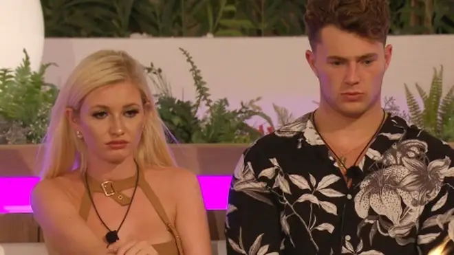 Curtis and Amy broke up on Love Island