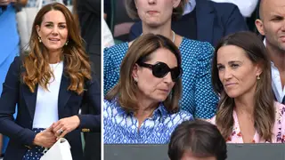 Kate Middleton's mum and sister 'banned' from Wimbledon royal box following blunder
