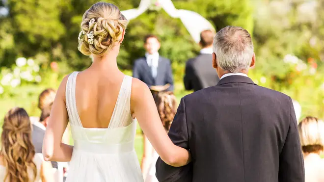 Dad refuses to pay for daughter's wedding as she won't let him walk her down the aisle