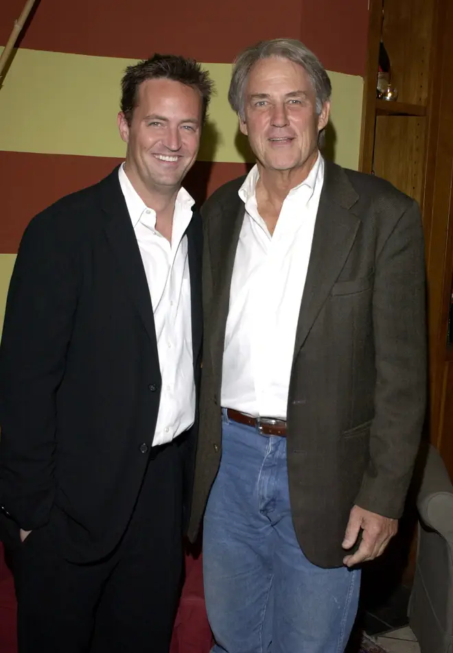 Matthew Perry's real-life dad, John Bennett Perry, made a surprise appearance in Friends.