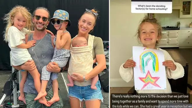 Joe Wicks has pulled his daughter out of school