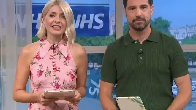 Holly Willoughby and Craig Doyle hosted This Morning together last month