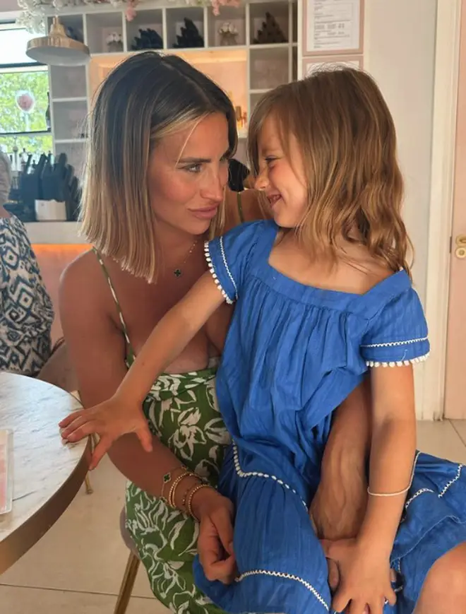 Ferne McCann is also mum to five-year-old Sunday