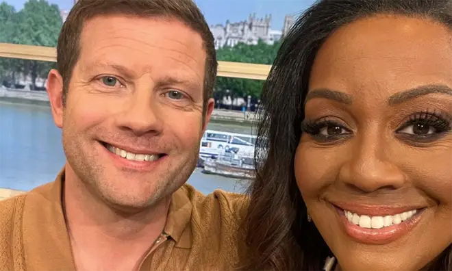 Alison Hammond hosts This Morning alongside Dermot O'Leary