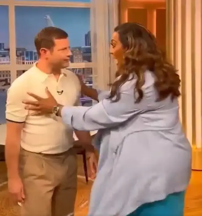 Alison Hammond and Dermot O'Leary present This Morning together