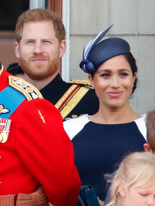 Meghan Markle and Prince Harry earlier this month