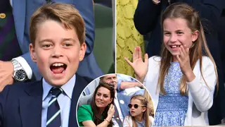 Prince George and Princess Charlotte broke Wimbledon protocol
