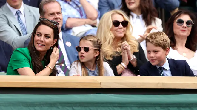 Princess Charlotte and Prince George were on their best behaviour