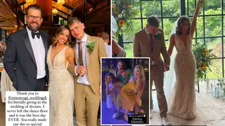 Georgia May Foote enjoyed a beautiful wedding day over the weekend