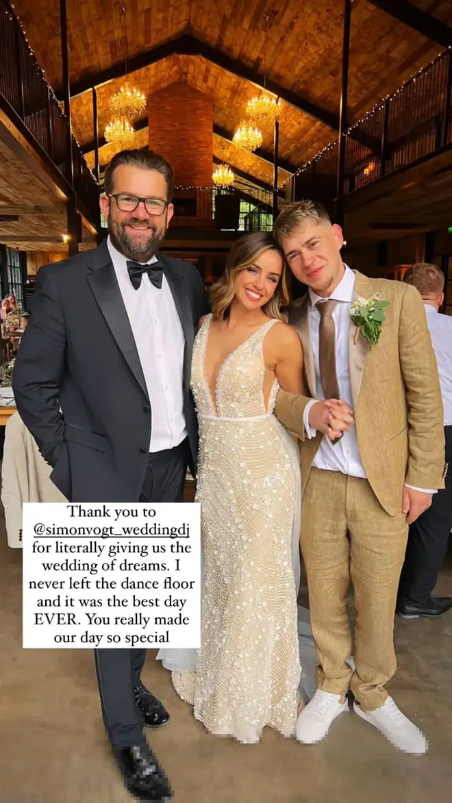 Georgia May Foote has married her boyfriend Kris