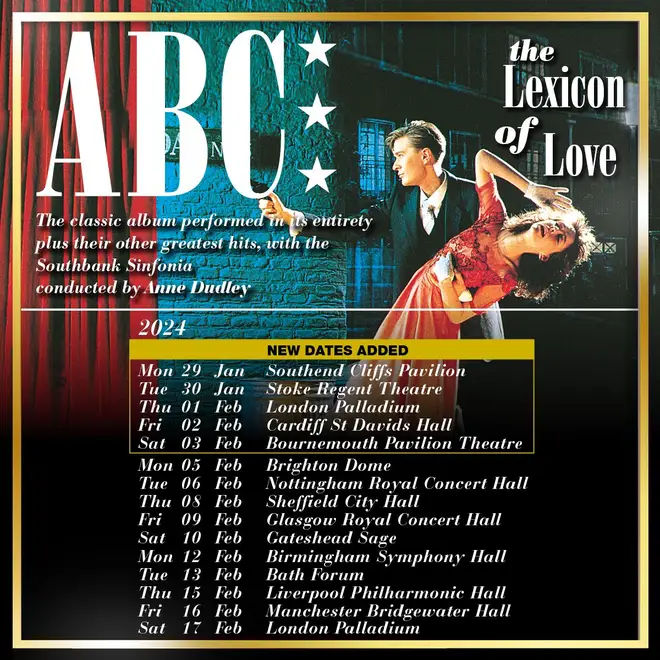 ABC the Lexicon of Love new dates
