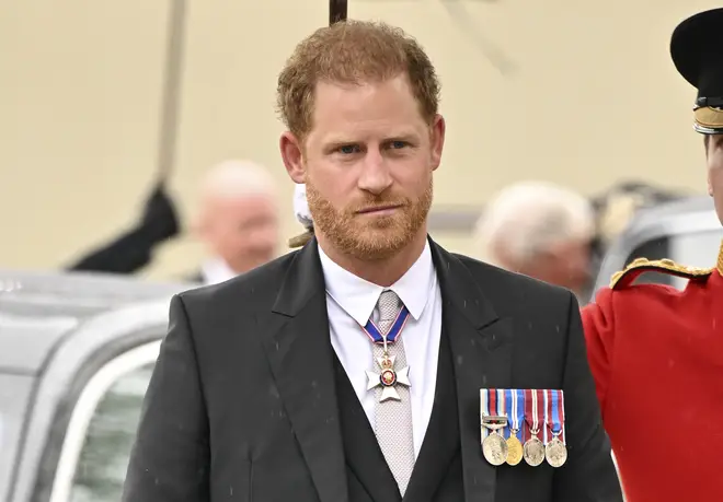Prince Harry attended King Charles III's Coronation without his wife.
