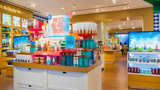 Bath & Body Works now have two stores in the UK, one in Kent and one in Manchester