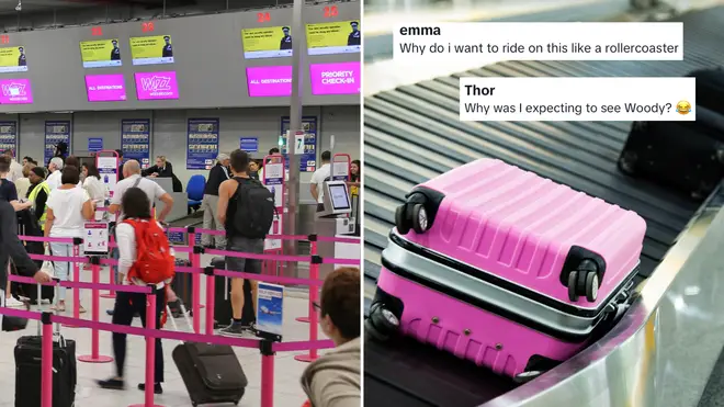 TikTok user @thomasmiller719 uncovered what happens to our checked-in baggage.